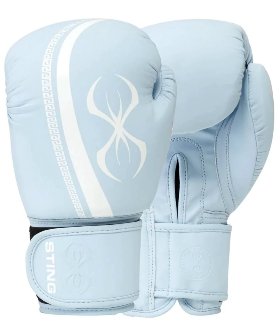 Aurora Light Blue Sting Gloves - Light Blue